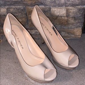 Marc Fisher Nude Pumps